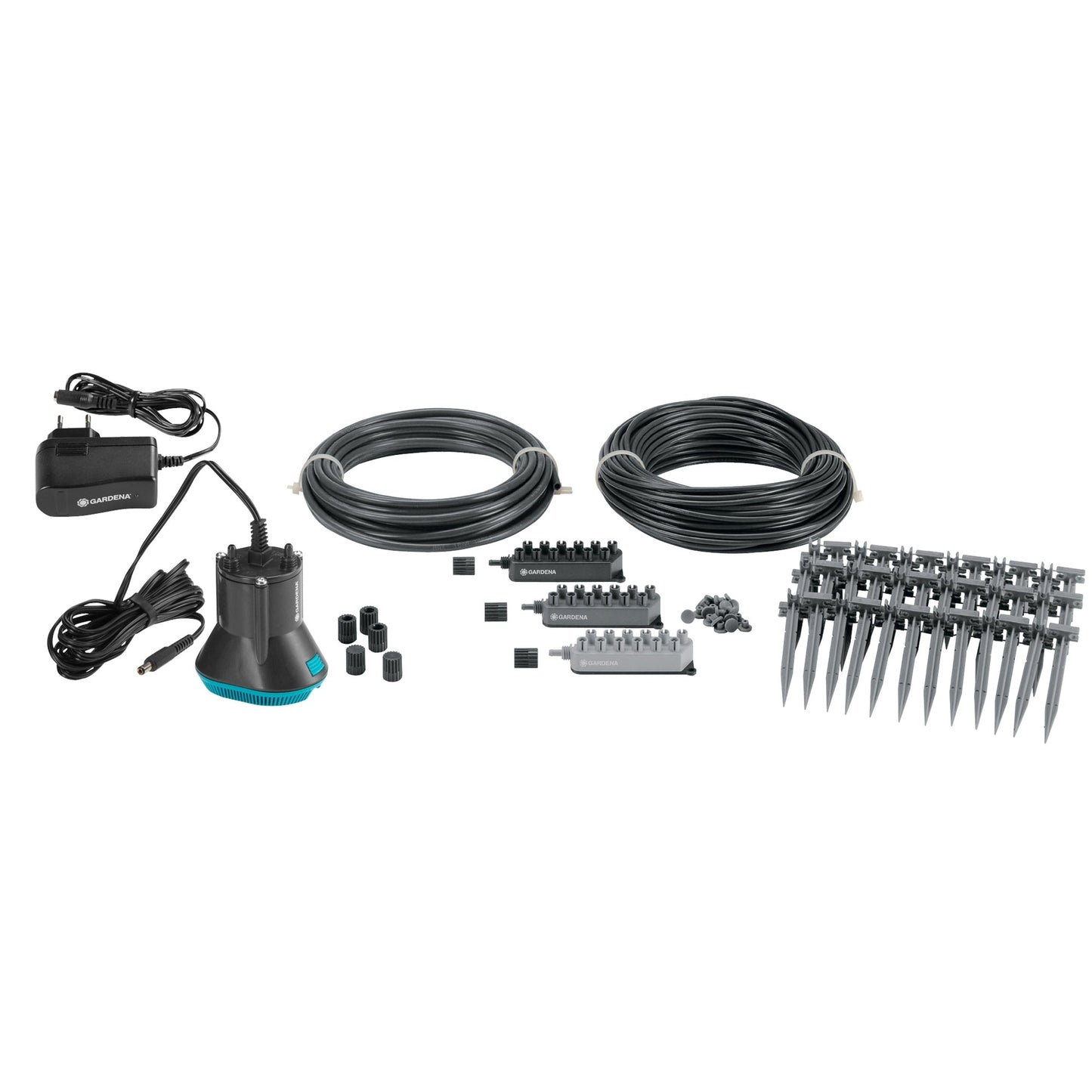 GARDENA Bewässerungssystem 0,001l/h 63 Teile