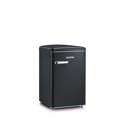 SEVERIN Kühlschrank Retro 55 x 89,5 x 61,5 cm (B x H x T) D 110 kWh/Jahr 95l schwarz