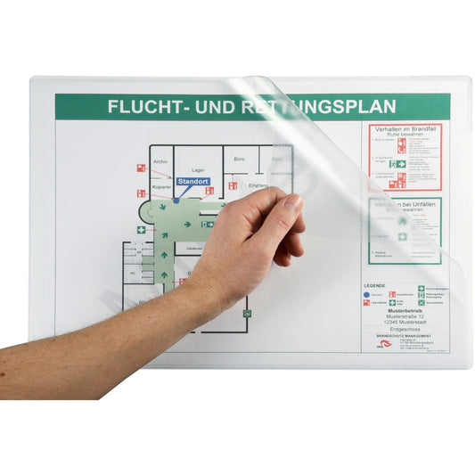 EICHNER Sichttasche DIN A3 quer Folie transparent