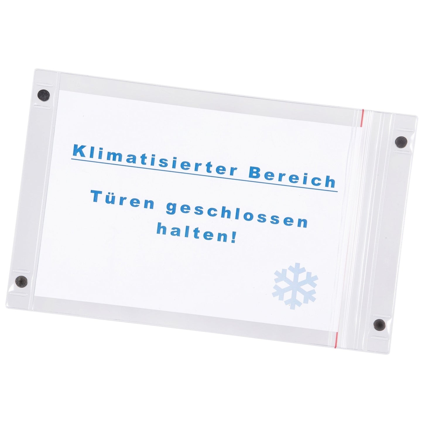EICHNER Sichttasche DIN A4 PVC-Folie transparent 5 St./Pack.