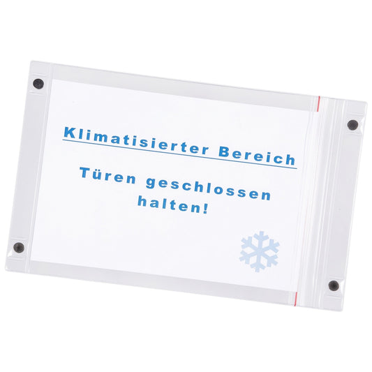 EICHNER Sichttasche DIN A4 PVC-Folie transparent 5 St./Pack.