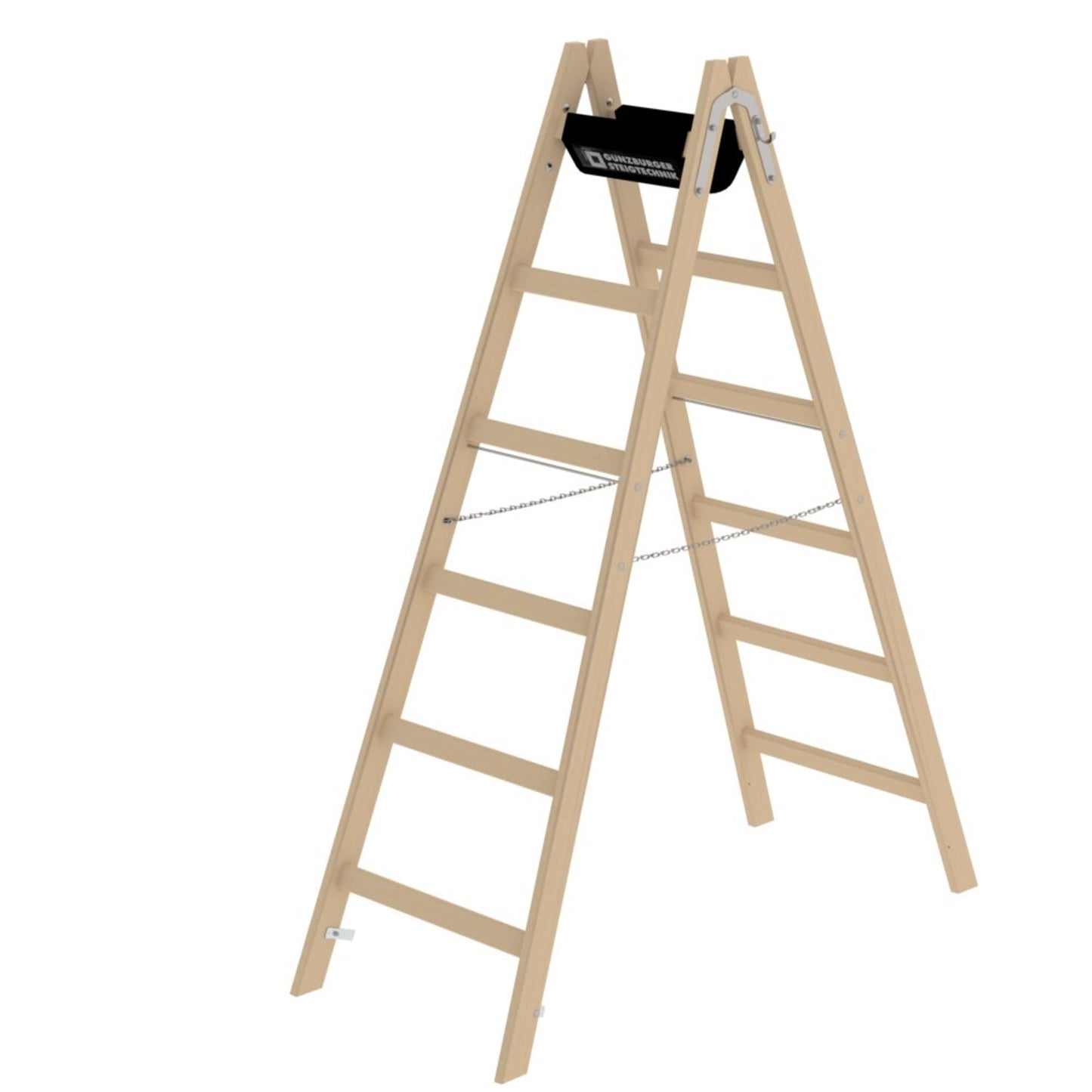 MUNK Stehleiter 3m Holz