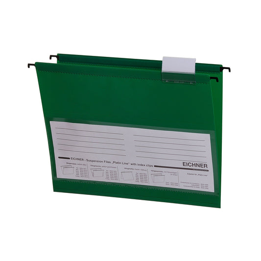 EICHNER Hängemappe Platin Line DIN A4 PVC grün 10 St./Pack.