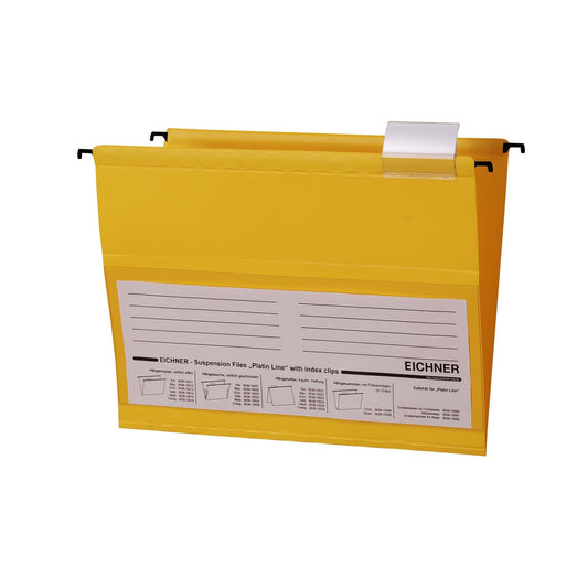 EICHNER Hängemappe Platin Line DIN A4 PVC gelb 10 St./Pack.