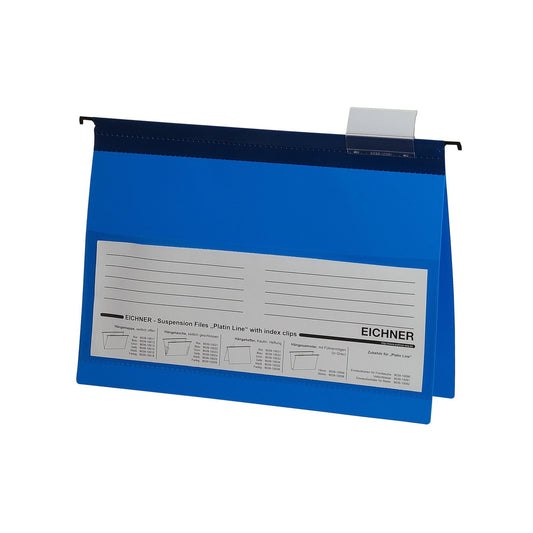 EICHNER Hängehefter Platin Line DIN A4 PVC blau 10 St./Pack.