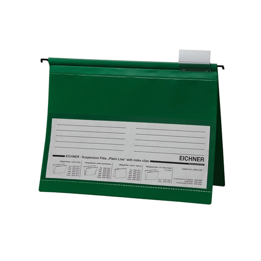 EICHNER Hängehefter Platin Line DIN A4 PVC grün 10 St./Pack.