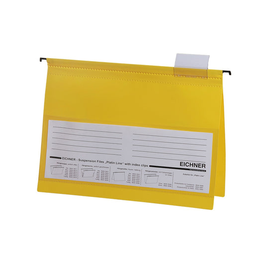 EICHNER Hängehefter Platin Line DIN A4 PVC gelb 10 St./Pack.