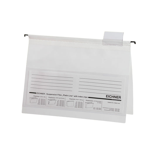 EICHNER Hängehefter Platin Line DIN A4 PVC weiß 10 St./Pack.