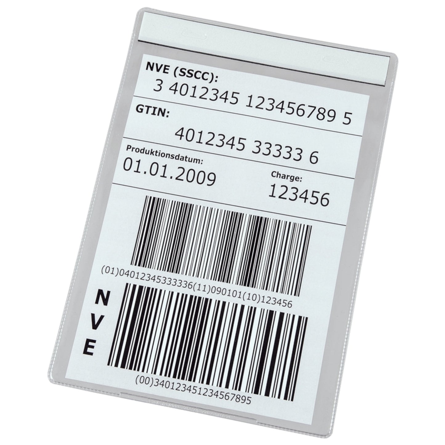 EICHNER Sichttasche DIN A5 Kunststoff transparent 50 St./Pack.