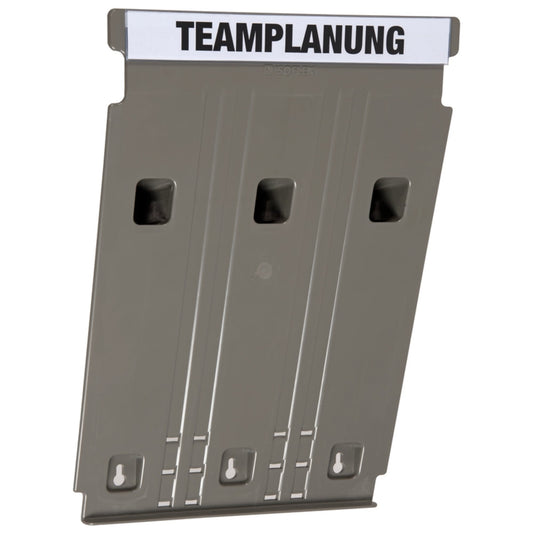 EICHNER Wandhalter Grundmodul Flat 24,0 x 39,2 x 5,8 cm (B x H x T) Zubehör erforderlich erforderliches Zubehör: Eichner Prospekthalter 9218-05056-010, 9218-05056-020, 9218-05056-030, 9218-05056-040, 9218-05056-080 ABS Kunststoff hellgrau