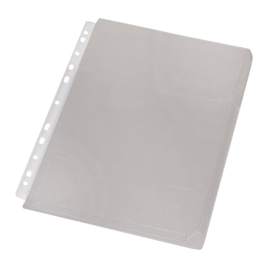 EICHNER Prospekthülle DIN A4 180µm oben offen PVC transparent 10 St./Pack.
