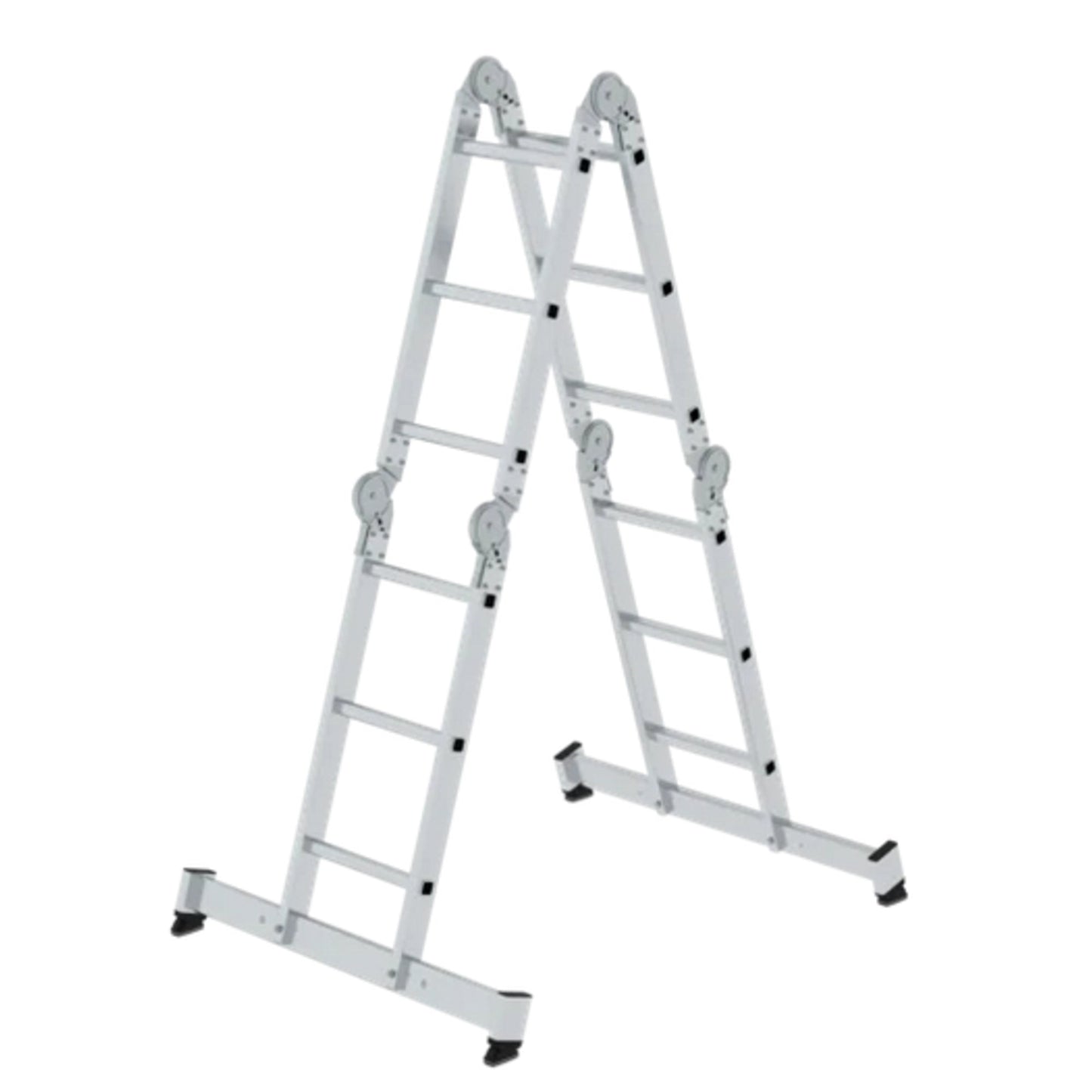 MUNK Multifunktionsleiter 4,8m Aluminium