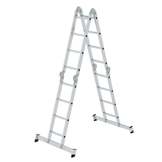 MUNK Multifunktionsleiter 5,85m Aluminium