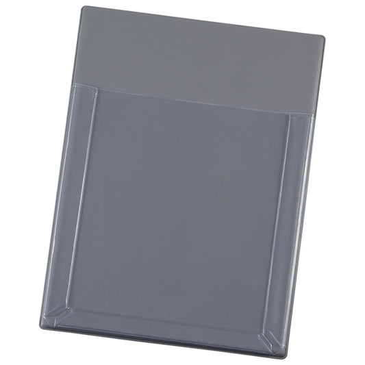 EICHNER Schaltplantasche 12 x 18,5 cm (B x H) DIN A6 PVC transparent/grau 10 St./Pack.