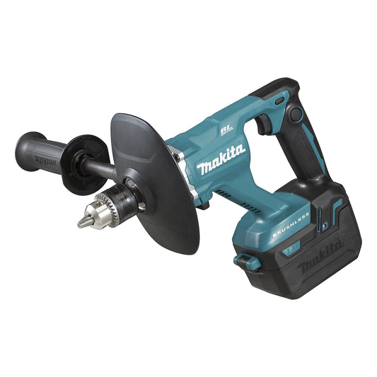 Makita® Rührwerk DUT131 650W 74dB Akku Zubehör erforderlich Makita Akku BL1850B, Akkuladegerät DC18RC, Rührer 2kg