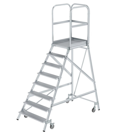 MUNK Podestleiter 3,9m Aluminium