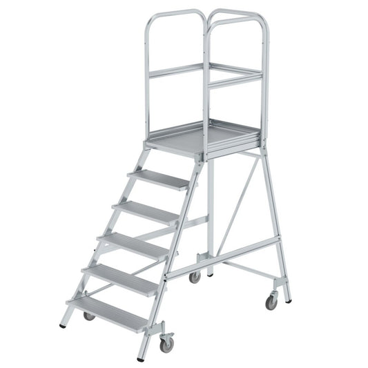 MUNK Podestleiter 3,5m Aluminium