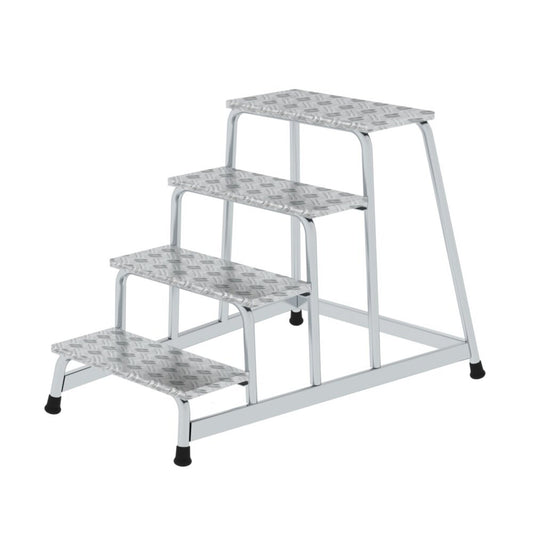 MUNK Podestleiter 2,8m Aluminium