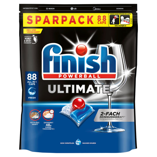 FINISH Spülmaschinentabs Ultimate Fresh 88 St./Pack.