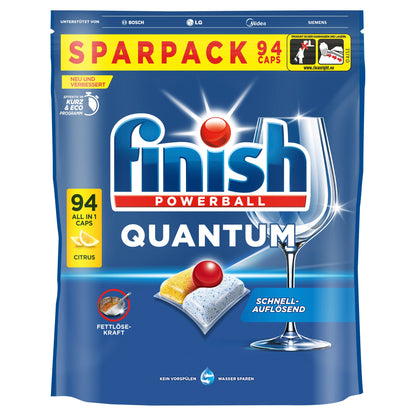 FINISH Spülmaschinentabs Quantum Citrus 94 St./Pack.