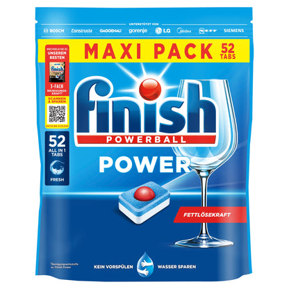 FINISH Spülmaschinentabs Power Fresh 52 St./Pack.
