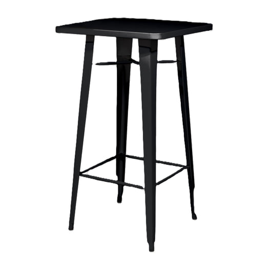 Paperflow Bistrotisch Urban 60 x 108 x 60 cm (B x H x T) Stahl, verzinkt schwarz matt