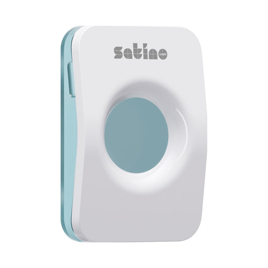 Satino by WEPA Hygienebeutelspender Satino Hygienebeutel 331560 10 x 15,1 x 3,4 cm (B x H x T) ABS Kunststoff weiß