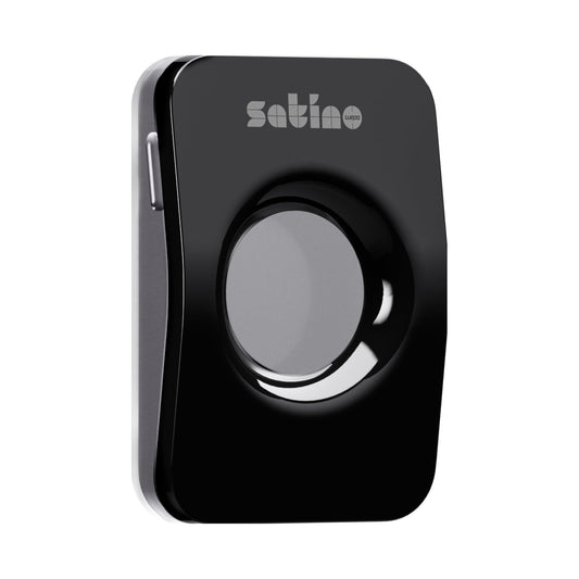 Satino by WEPA Hygienebeutelspender Satino Hygienebeutel 331560 10 x 15,1 x 3,4 cm (B x H x T) ABS Kunststoff, 100 % recycelt schwarz