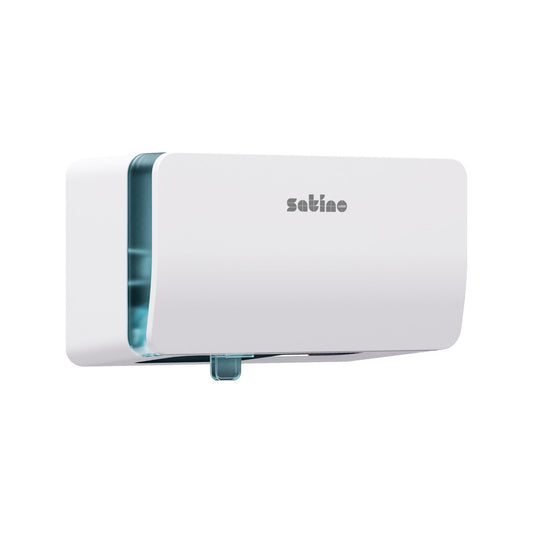 Satino by WEPA Toilettenpapierspender Doppel System Satino Toilettenpapier Smart 039010, 060610, 060640, Prestige 071420, 076190, 043950, 043030, Comfort 037070, 037060, 037050, 027060, PureSoft 076980, 076970, 066550, 066540, Liquify 070560, 061600