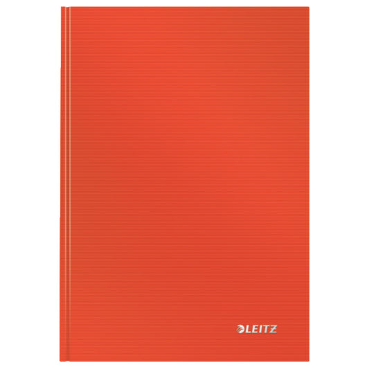 Leitz Notizbuch Solid DIN A5 liniert hellrot 80 Bl.