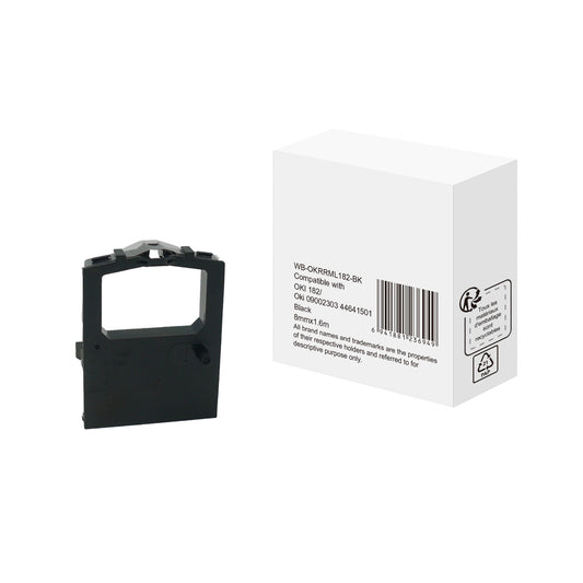 Druckerfarbband 12,7 mm x 10 m (B x L) Nylon schwarz