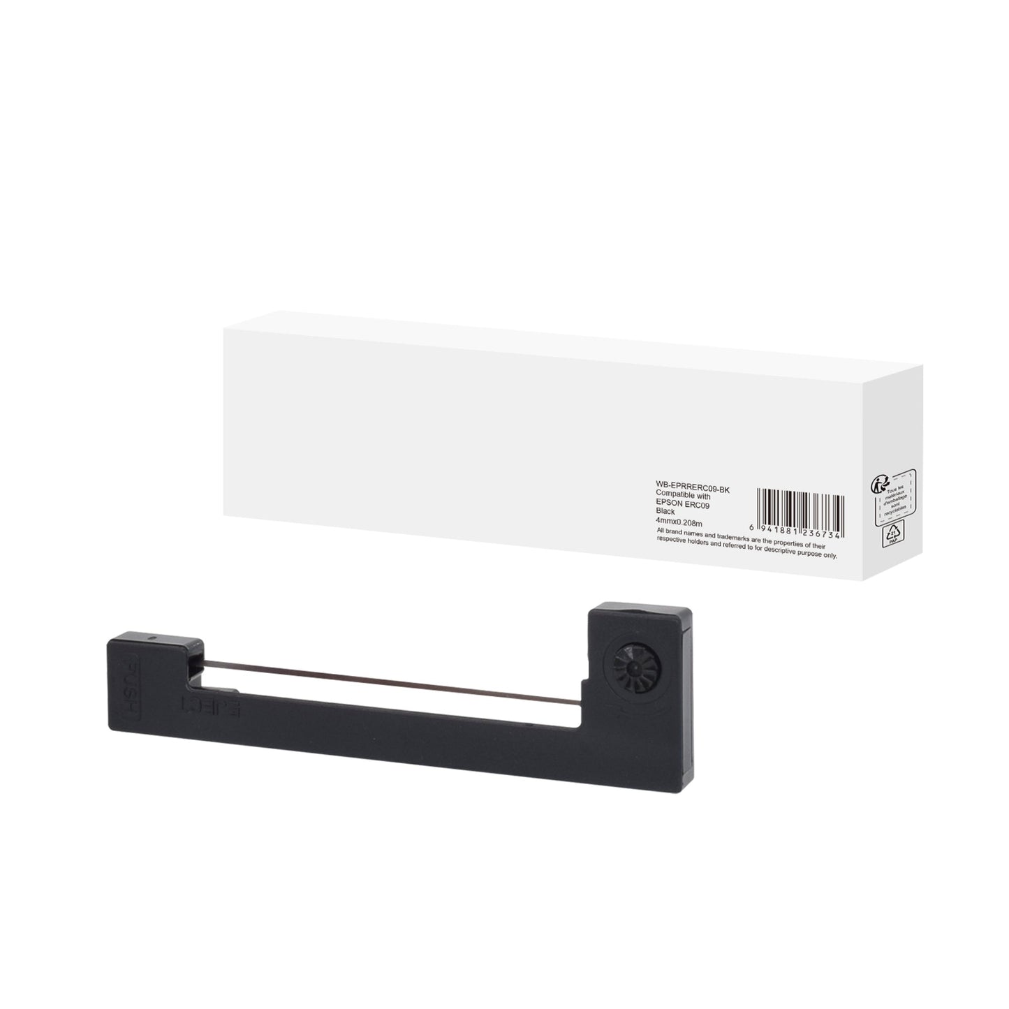 Kassenfarbband Nylon schwarz