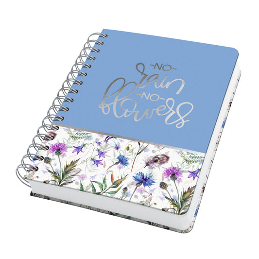 SIGEL Collegeblock Jolie DIN A5 punktkariert (dotted) 120g/m² violett/blau/grün Misty Meadows 120 Bl.