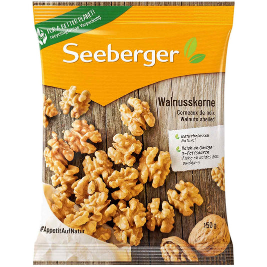 SEEBERGER Walnusskerne 150 g/Pack.