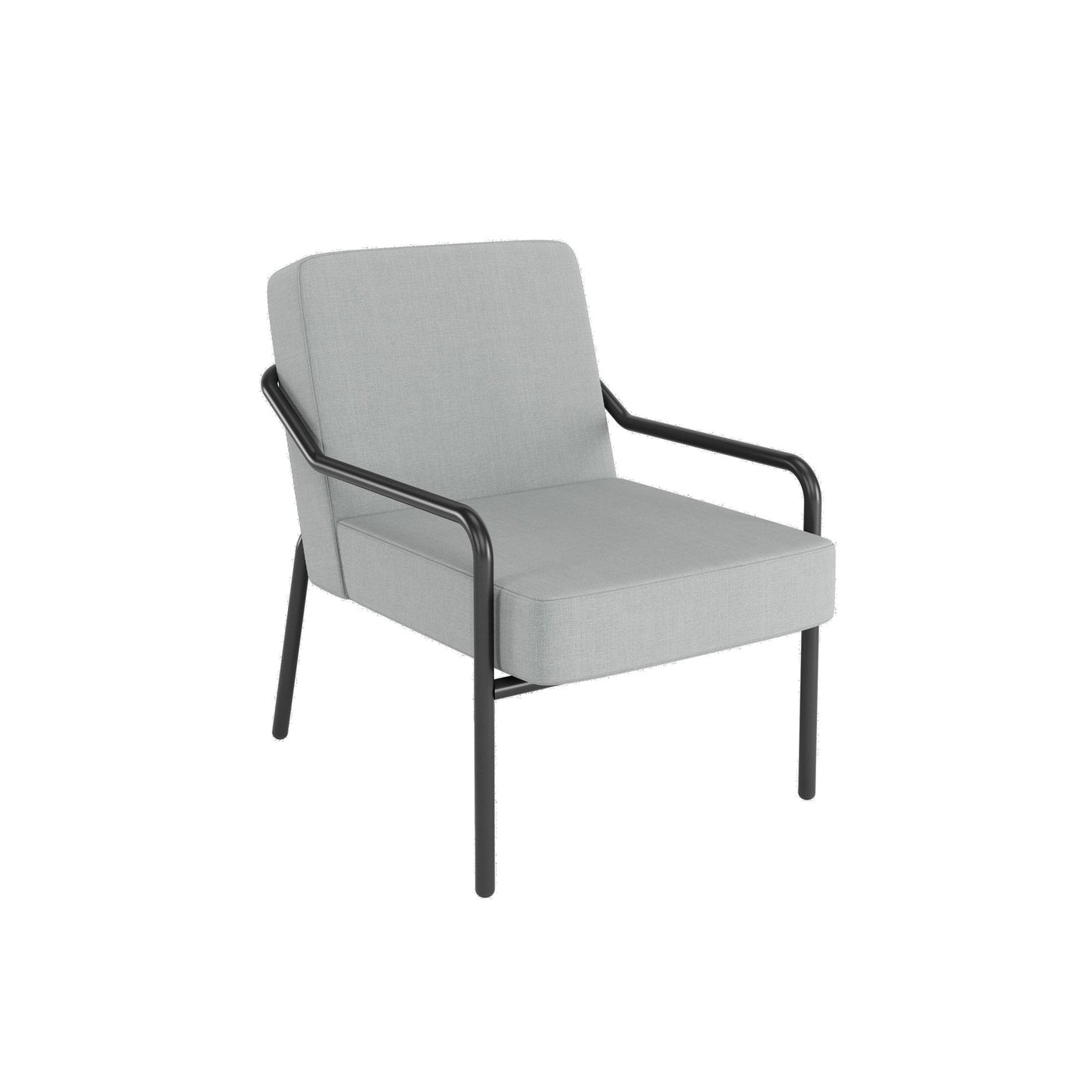 Paperflow Sessel Medso Klassik Größe: M 75 x 73,6 x 74,3 cm (B x H x T) grau