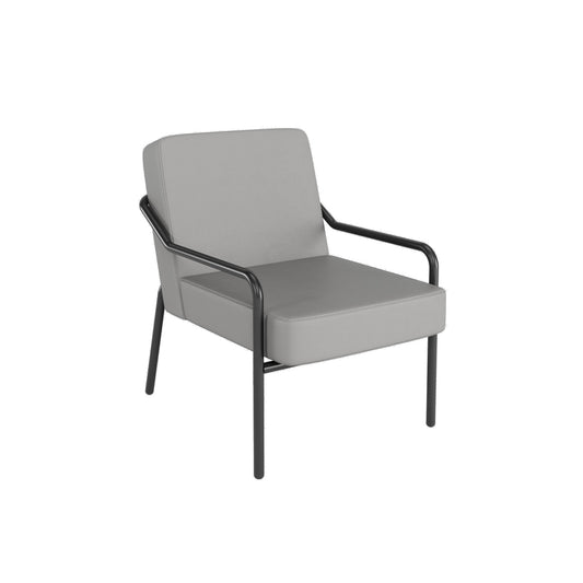 Paperflow Sessel Medso Klassik Größe: M 75 x 73,6 x 74,3 cm (B x H x T) grau