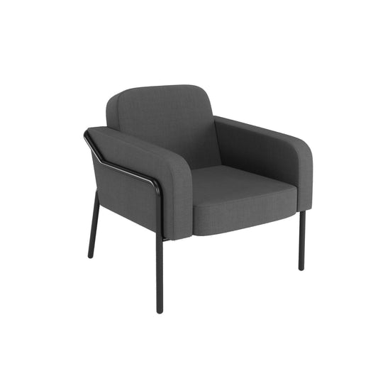 Paperflow Sessel Medso Rund Größe: L 75 x 73,6 x 74,3 cm (B x H x T) anthrazit