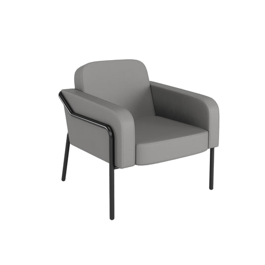Paperflow Sessel Medso Rund Größe: L 75 x 73,6 x 74,3 cm (B x H x T) grau