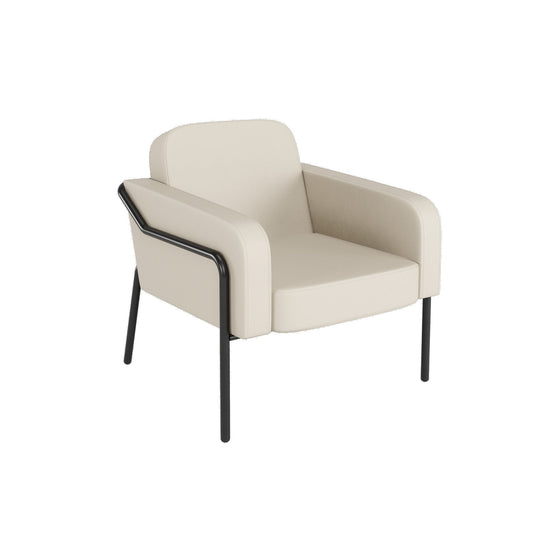 Paperflow Sessel Medso Rund Größe: L 75 x 73,6 x 74,3 cm (B x H x T) creme