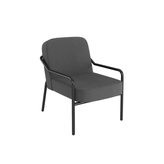 Paperflow Sessel Medso Rund Größe: M 75 x 73,6 x 74,3 cm (B x H x T) anthrazit