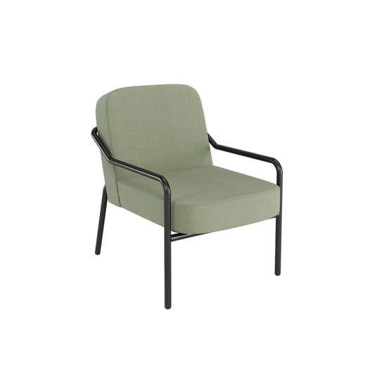 Paperflow Sessel Medso Rund Größe: M 75 x 73,6 x 74,3 cm (B x H x T) grün