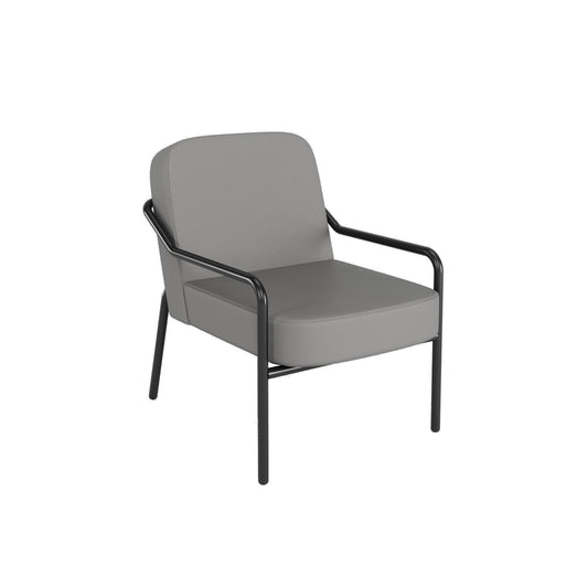 Paperflow Sessel Medso Rund Größe: M 75 x 73,6 x 74,3 cm (B x H x T) grau