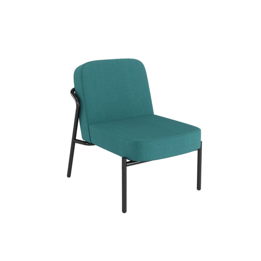 Paperflow Sessel Medso Rund Größe: S 75 x 73,6 x 74,3 cm (B x H x T) blau