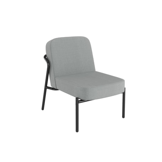Paperflow Sessel Medso Rund Größe: S 75 x 73,6 x 74,3 cm (B x H x T) grau