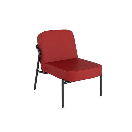 Paperflow Sessel Medso Rund Größe: S 75 x 73,6 x 74,3 cm (B x H x T) rot