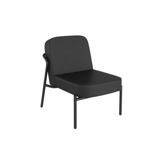 Paperflow Sessel Medso Rund Größe: S 75 x 73,6 x 74,3 cm (B x H x T) schwarz