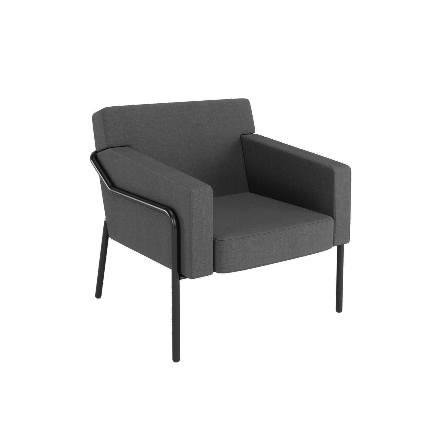 Paperflow Sessel Medso Modell T Größe: L 75 x 73,6 x 74,3 cm (B x H x T) anthrazit