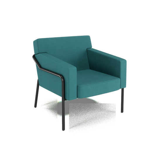 Paperflow Sessel Medso Modell T Größe: L 75 x 73,6 x 74,3 cm (B x H x T) blau