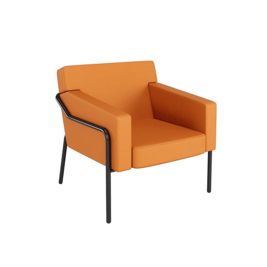Paperflow Sessel Medso Modell T Größe: L 75 x 73,6 x 74,3 cm (B x H x T) orange