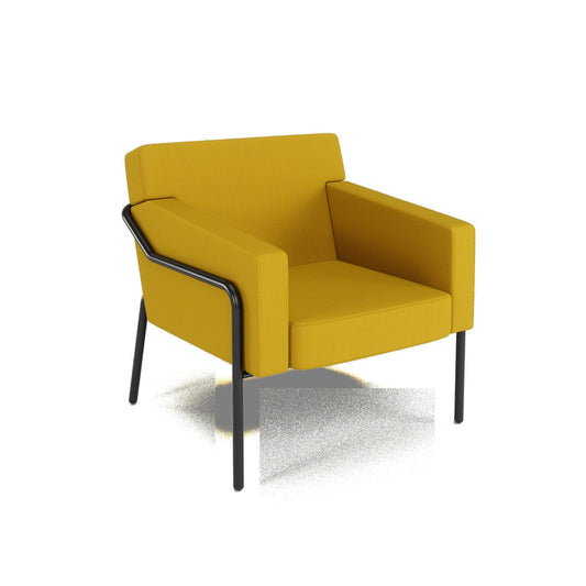 Paperflow Sessel Medso Modell T Größe: L 75 x 73,6 x 74,3 cm (B x H x T) gelb